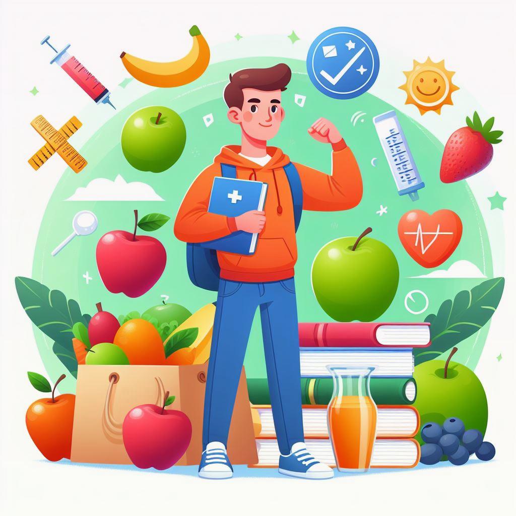 🍏 Как стать здоровым студентом: практические советы: 🥗 Питание: основа студенческого здоровья