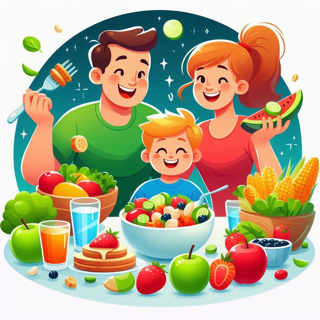 🍏 Как правильно питаться всей семьей: лучшие советы и рецепты: 👨‍👩‍👧‍👦 Почему здоровое питание важно для каждого члена семьи